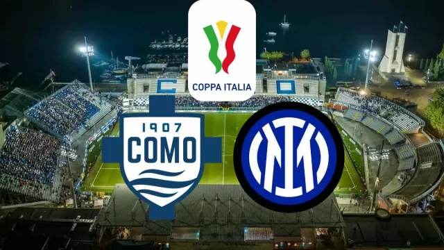 Dove vedere Como Inter Coppa Italia