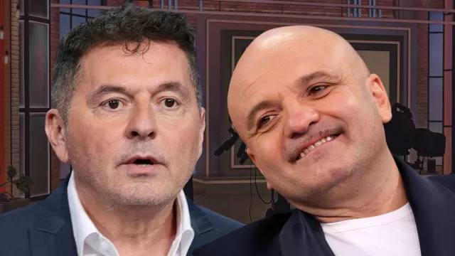 Teo Mammucari e Peppe Iodice