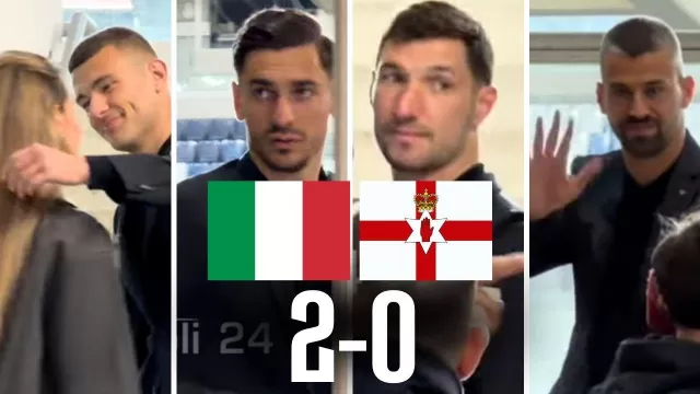 Italia Irlanda del Nord 2-0