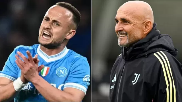 Stanislav Lobotka e Luciano Spalletti