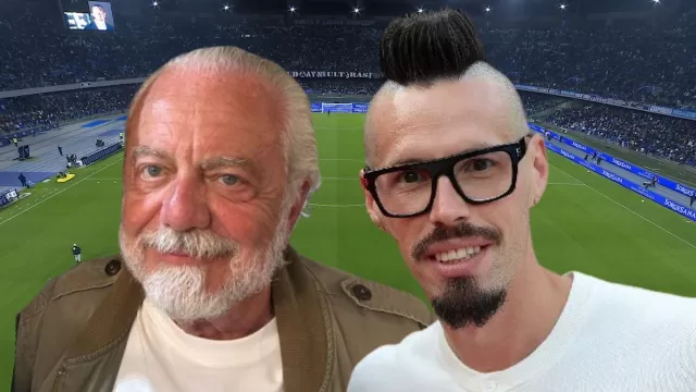 De Laurentiis e Hamsik
