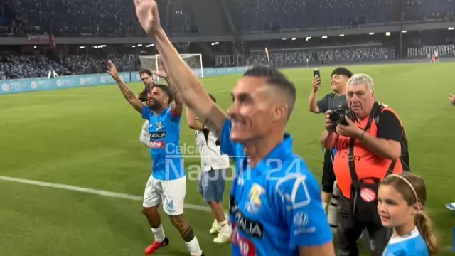 Insigne e Callejon allo Stadio Maradona