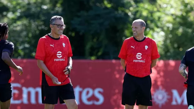 Marco Landucci e Massimiliano Allegri