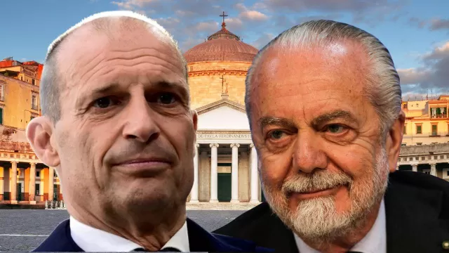 Massimiliano Allegri e Aurelio De Laurentiis