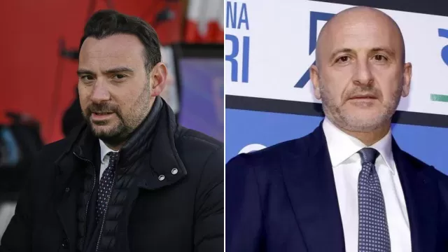 Giovanni Manna e Piero Ausilio