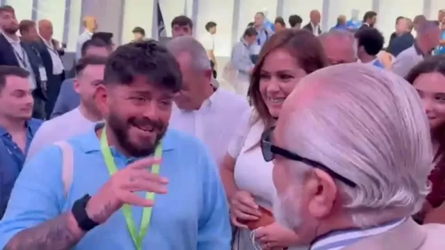 Diego Junior e De Laurentiis