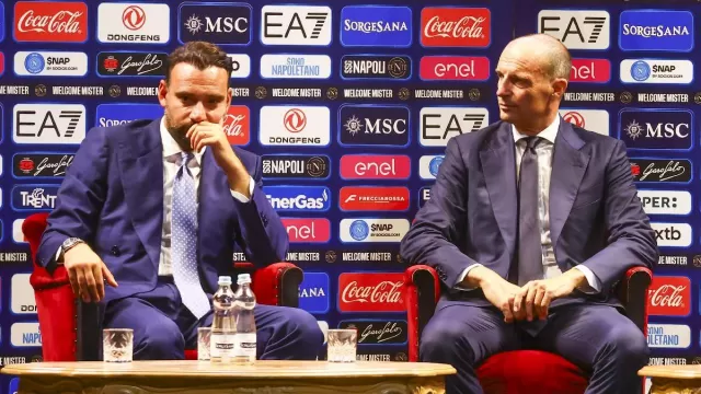 Giovanni Manna e Massimiliano Allegri