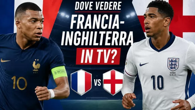 Dove vedere Francia-Inghilterra