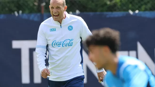 Allegri in ritiro col Napoli