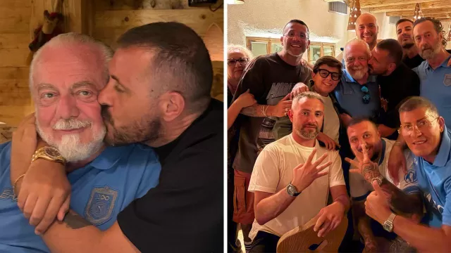 Gennaro Esposito e De Laurentiis