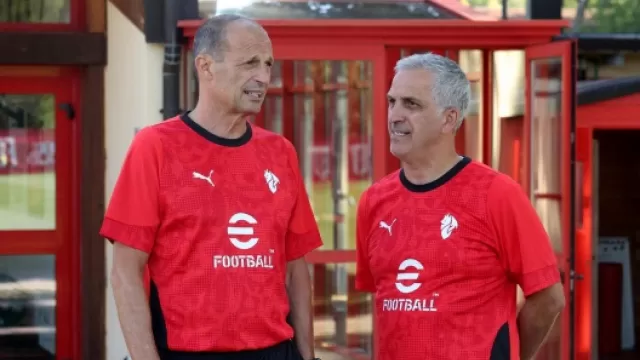 Massimiliano Allegri e Aldo Dolcetti