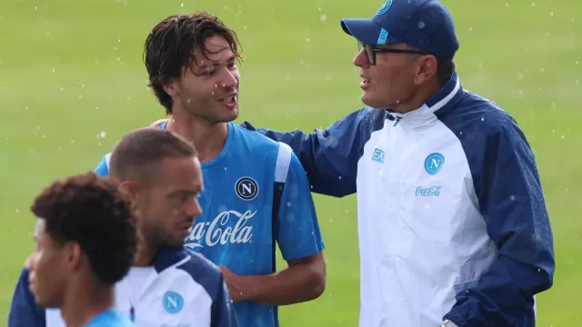 Vergara in allenamento