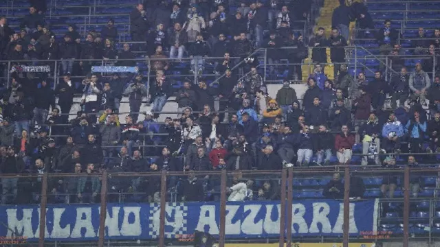 Settore ospiti Inter-Napoli
