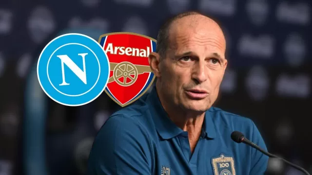 Conferenza stampa Allegri pre Napoli-Arsenal Champions League