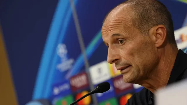 Max Allegri in conferenza stampa