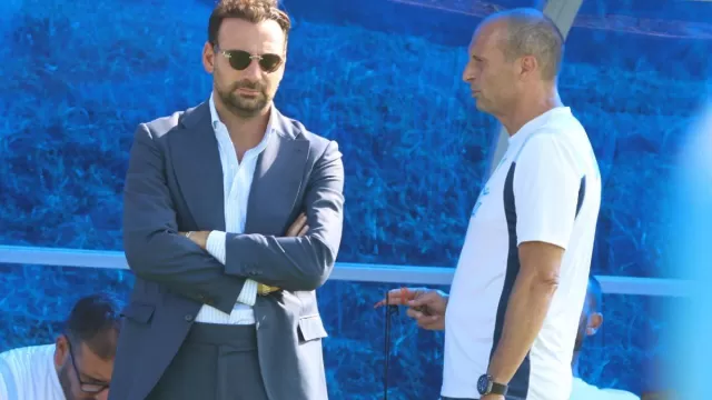 Giovanni Manna e Massimiliano Allegri