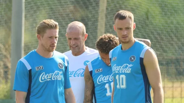 Allenamento Napoli