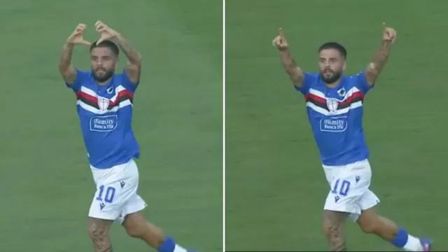 Serie B, gol Insigne in Sampdoria-Catanzaro: il video