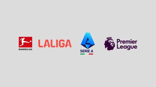 Bundesliga, La Liga, Serie A, Premier League