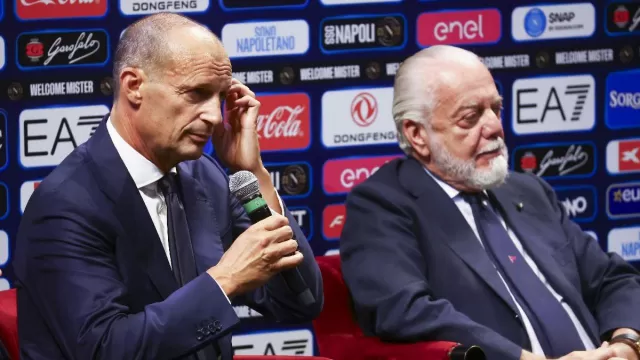 Allegri e De Laurentiis