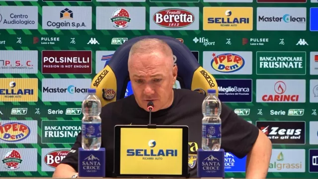 Napoli-Frosinone, Antonio Raimondo in panchina