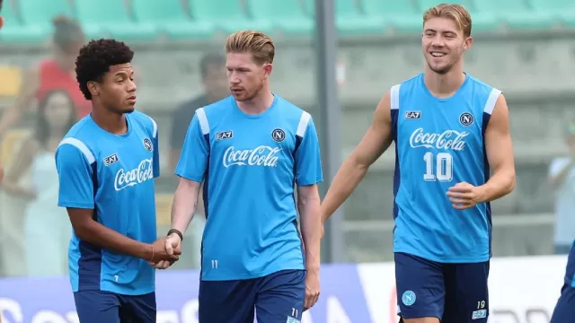 Neres, De Bruyne, Hojlund