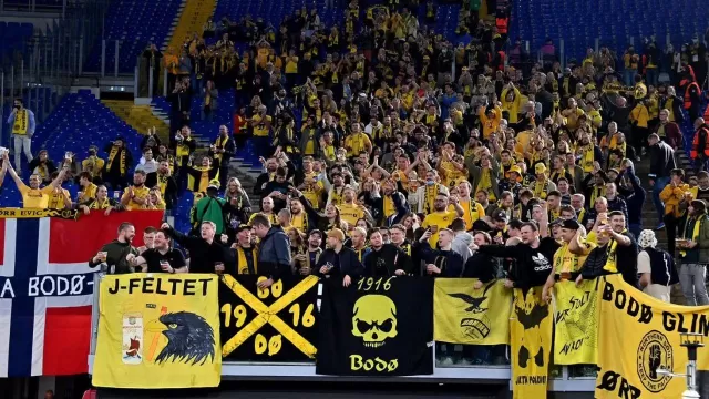 Tifosi Bodo/Glimt in trasferta