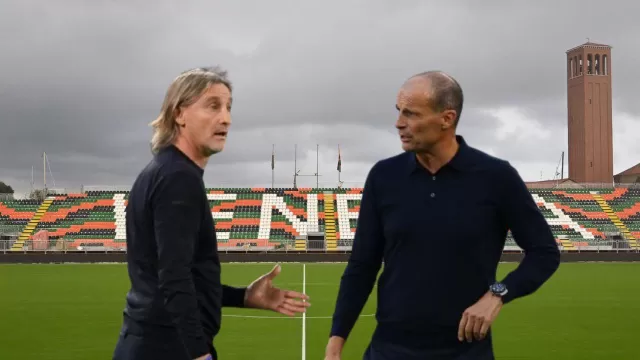 Davide Nicola e Massimiliano Allegri