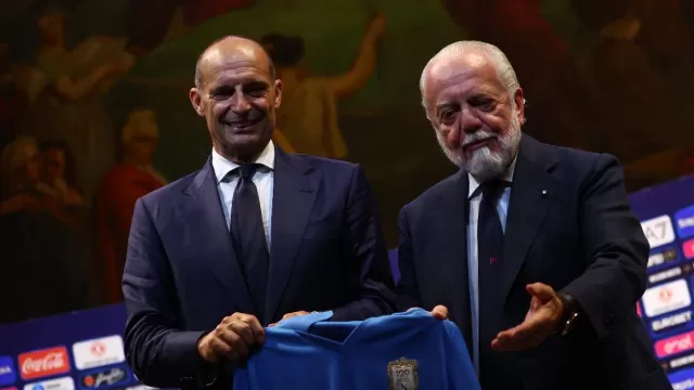 Allegri e De Laurentiis