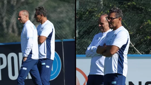 Massimiliano Allegri e Marco Landucci