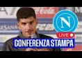 Conferenza stampa Di Lorenzo a Dimaro, seguila in diretta su CalcioNapoli24 | DIRETTA VIDEO
