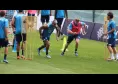 Ritiro Castel di Sangro Napoli 2026, giorno 8: squadra in campo in anticipo! Neres in gruppo con Rafa Marin e McTominay | DIRETTA VIDEO