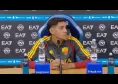 Roma, Molina in conferenza: "Gioia del pareggio o dispiacere perch&egrave; sul 2-2 potevamo vincere? Volevamo vincerla ma &egrave; un punto importante su un campo difficile!"