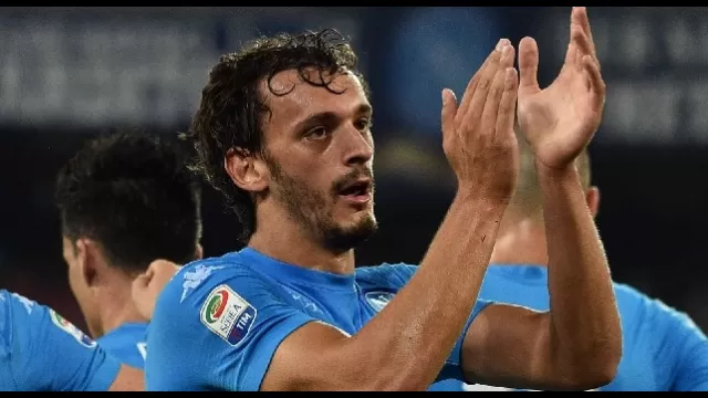 Manolo Gabbiadini in Napoli - Chievo Verona