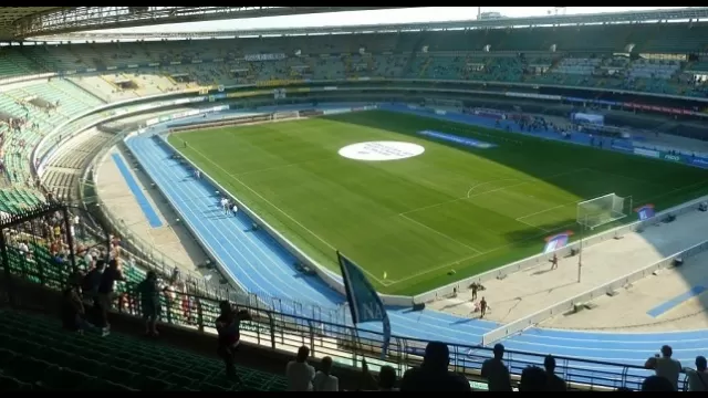 Hellas Verona - Napoli, manto erboso in condizioni pessime al Bentegodi