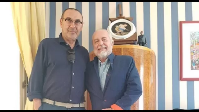 Pedull&agrave; su De Laurentiis e Sarri