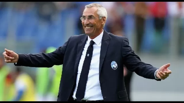 Edy Reja all'Atalanta