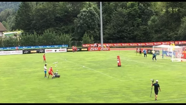Sparapalloni in campo a Dimaro