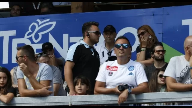 Dimaro, curiosit&agrave; in tribuna: aumenta il numero di addetti alla sicurezza, vietati video anche ai tifosi