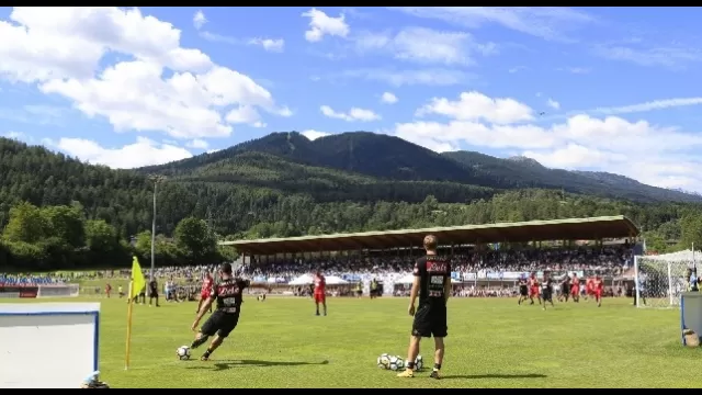 Dimaro, seduta d'allenamento mattutina: foto di Ciro De Luca per CalcioNapoli24