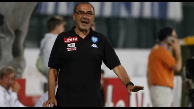 Maurizio Sarri, allenatore del Napoli