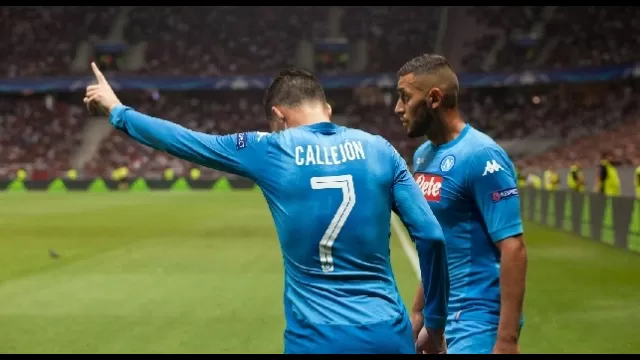 Ghoulam omaggia Callejon