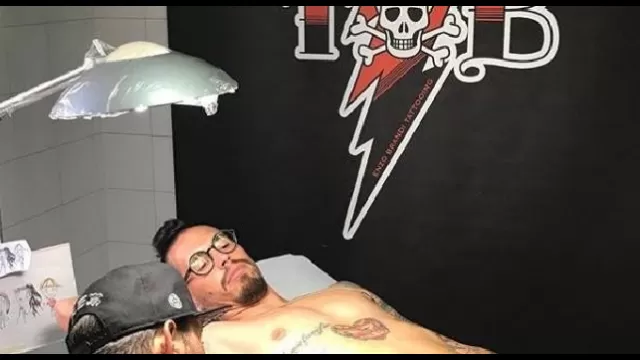 Hamsik e il suo nuovo tatuaggio