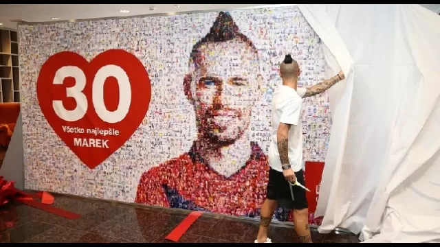 Hamsik e l'inaspettato regalo