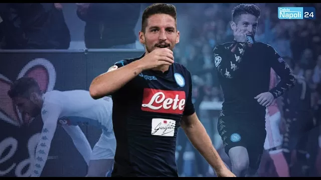 Dries Mertens e le sue esultanze contro Lazio, Roma e Benfica