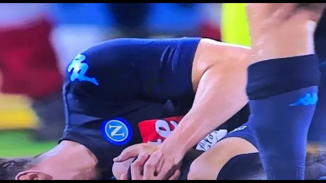 Infortunio Milik ginocchio Spal