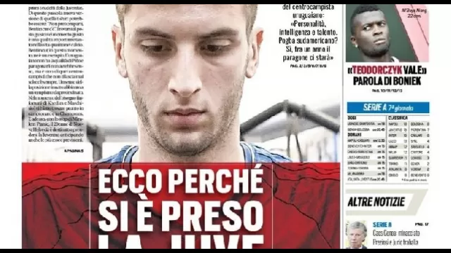 La prima pagina di Tuttosport
