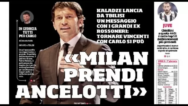 La prima pagina del Corriere dello Sport