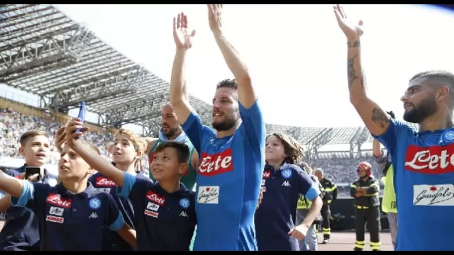Le parole dell'attore sul Napoli
