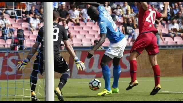 Kalidou Koulibaly &egrave; un calciatore senegalese, difensore del Napoli